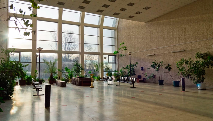 Центральный зал крематория